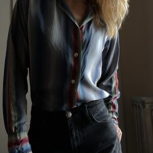 Vintage Christian Dior Silk Blouse